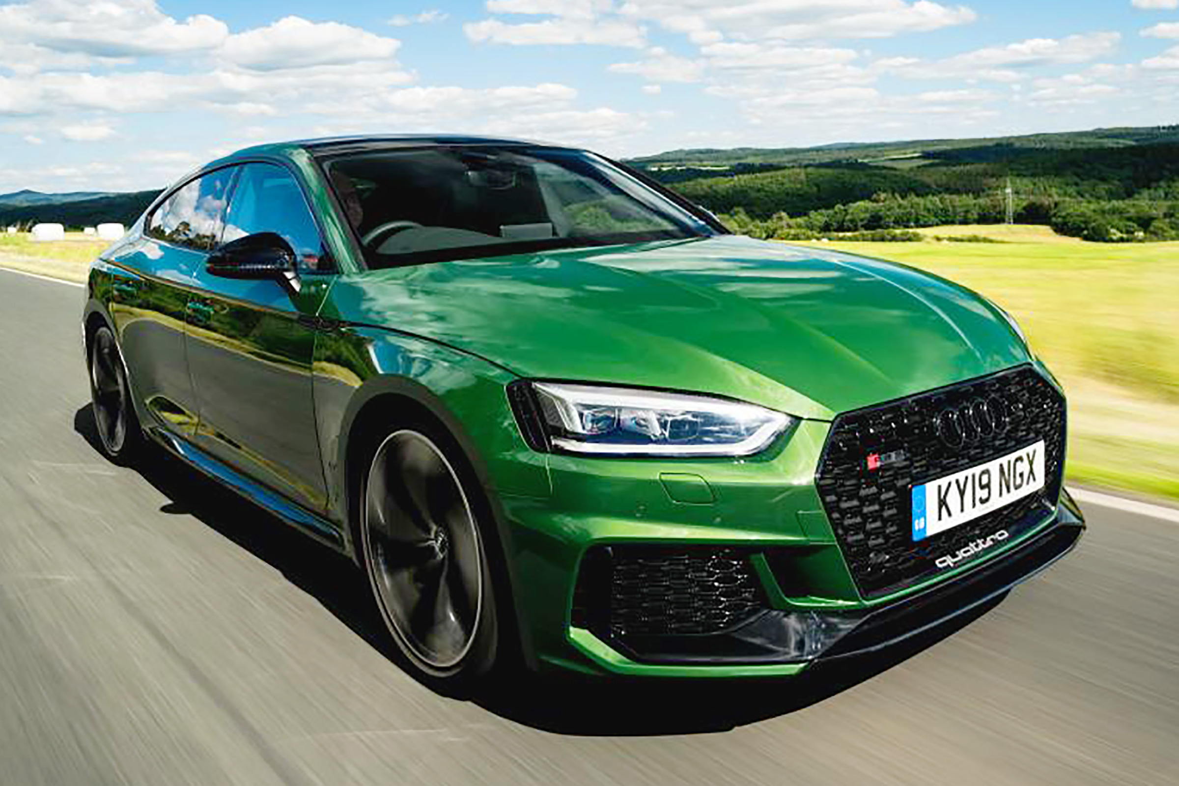 Audi RS5 Sportback - front tracking