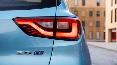MG ZS EV rear light