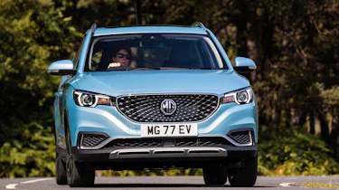 MG ZS EV front