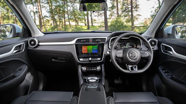 MG ZS EV interior
