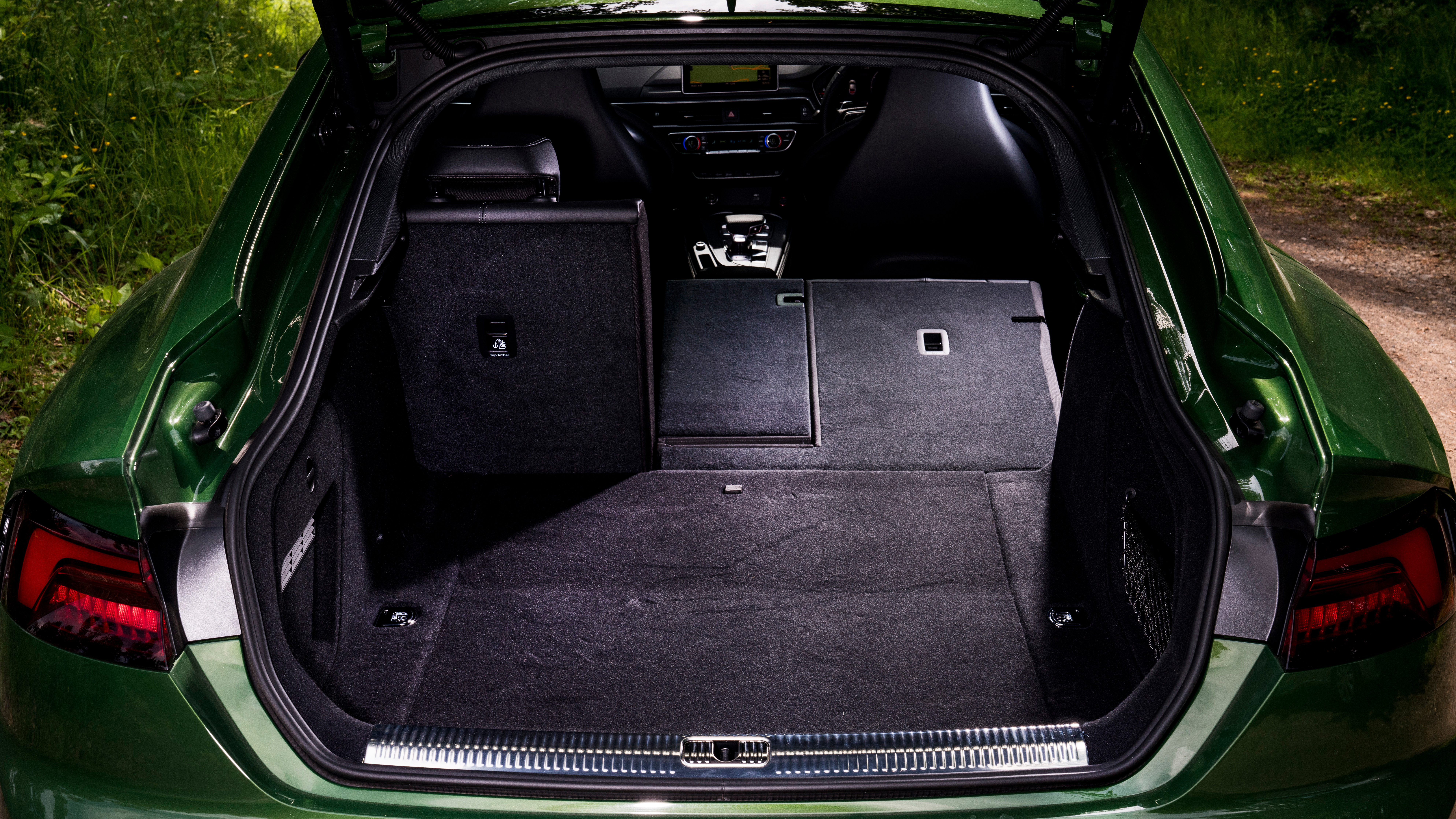 Audi RS 5 Sportback open boot