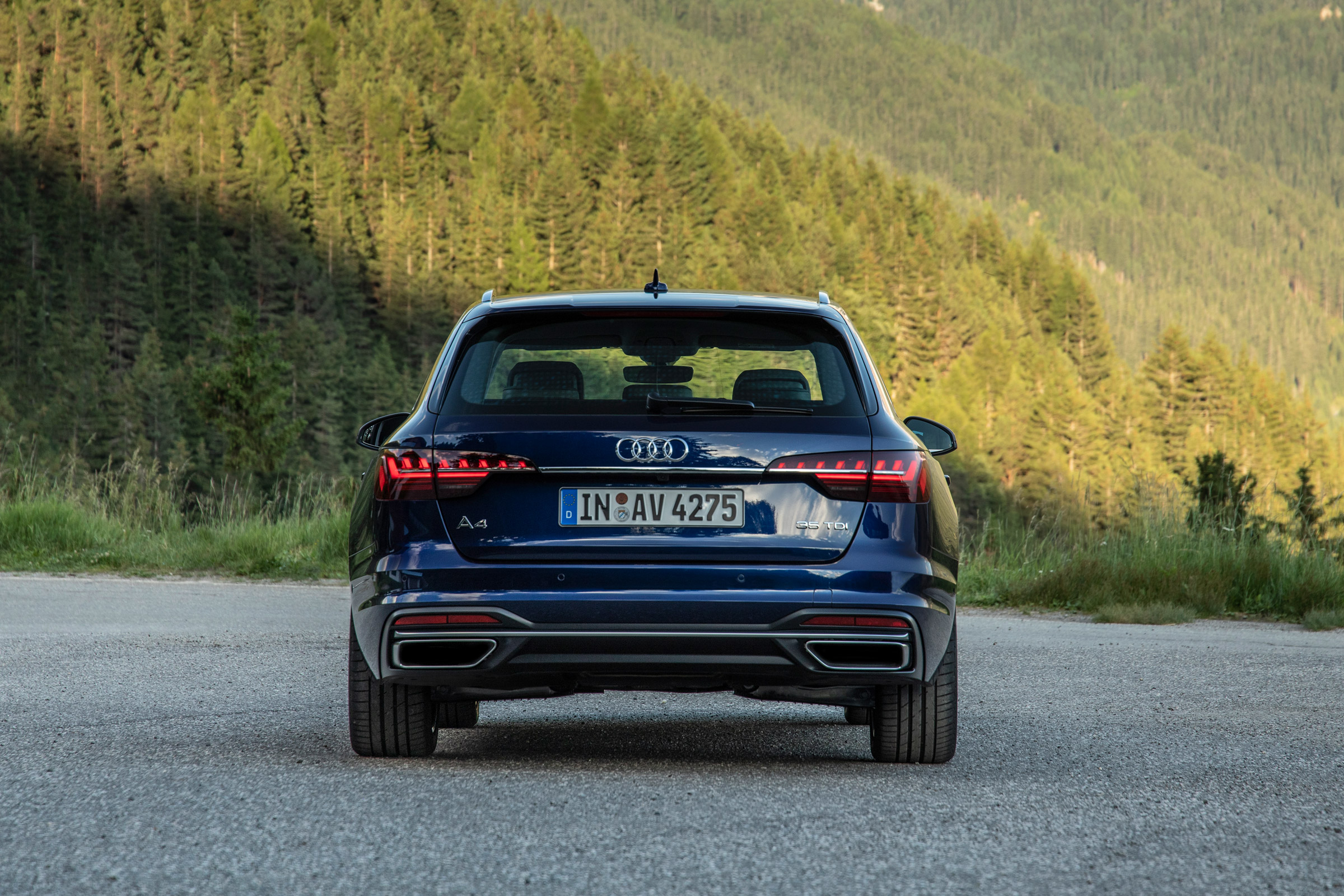 Audi A4 Avant 2019 rear