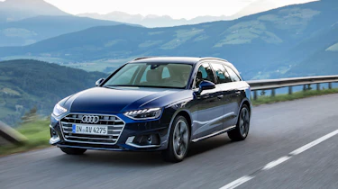 Audi A4 Avant 2019 driving