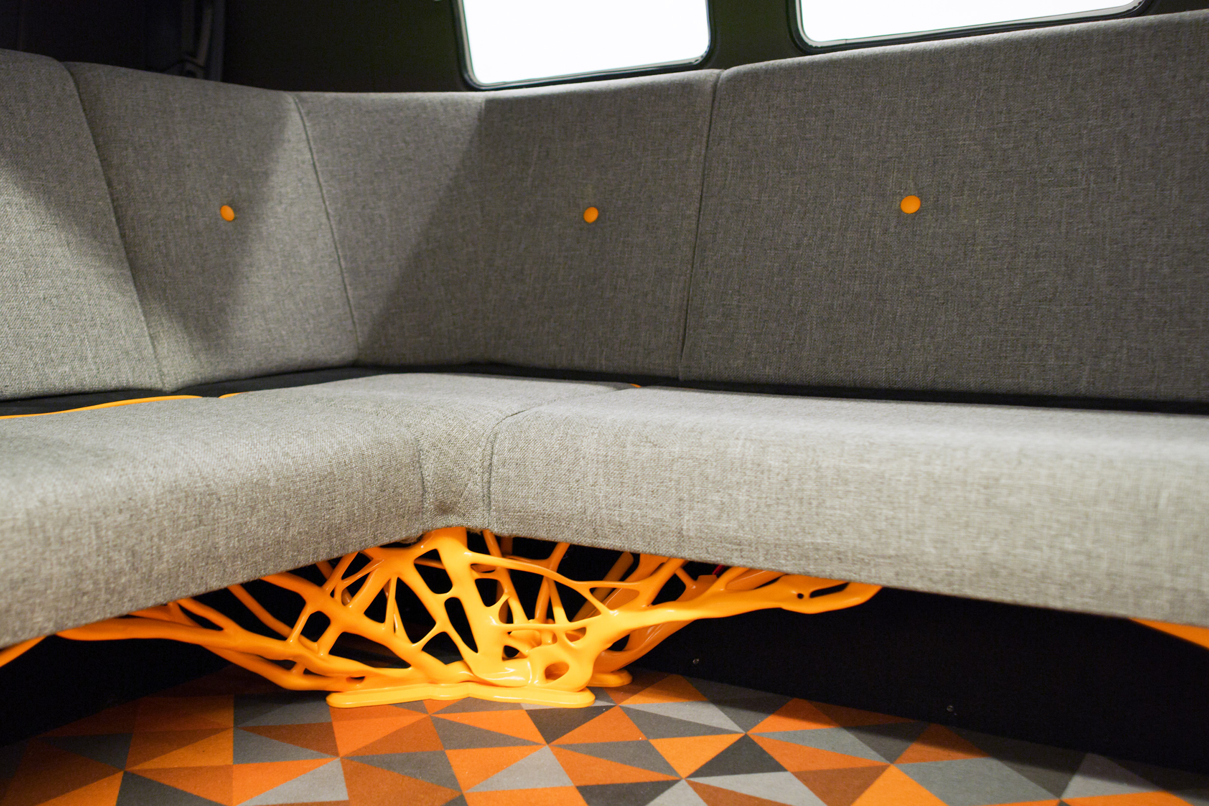 Volkswagen Kombi Type 20 concept - bench seats