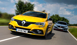Renault Megane R.S. vs Honda Civic Type R - header