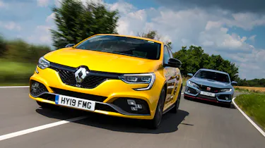 Renault Megane R.S. vs Honda Civic Type R - header
