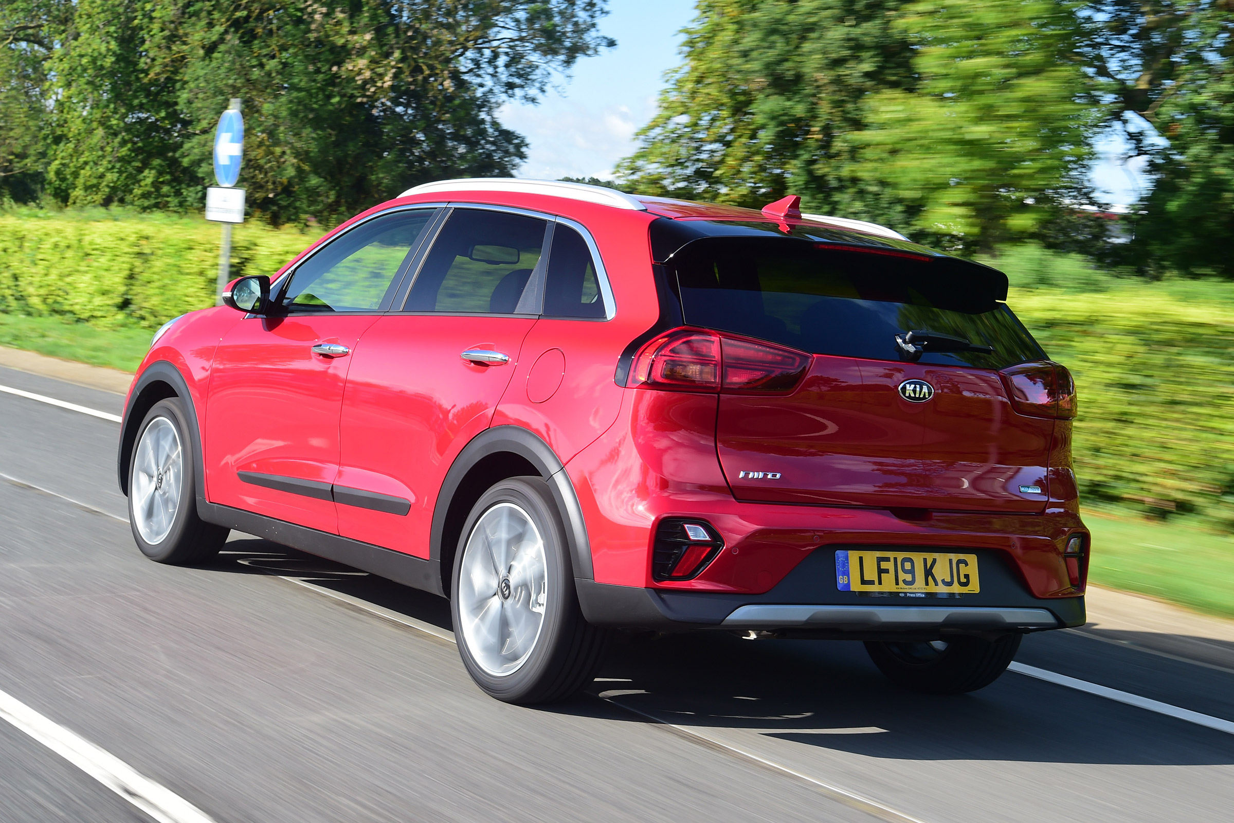 New Kia Niro Hybrid - rear