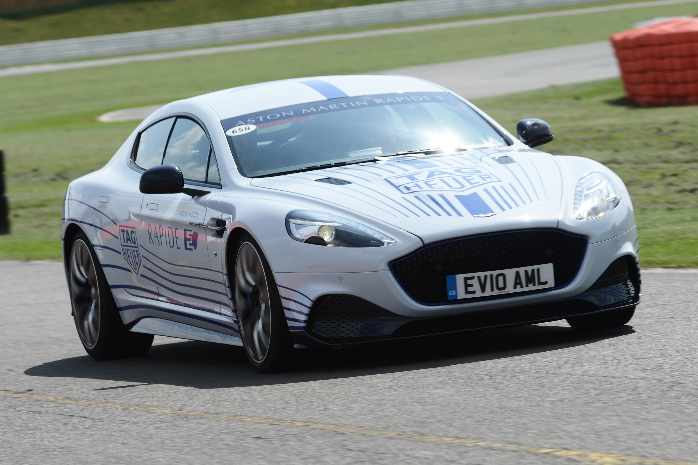Aston Martin Rapide E - front action