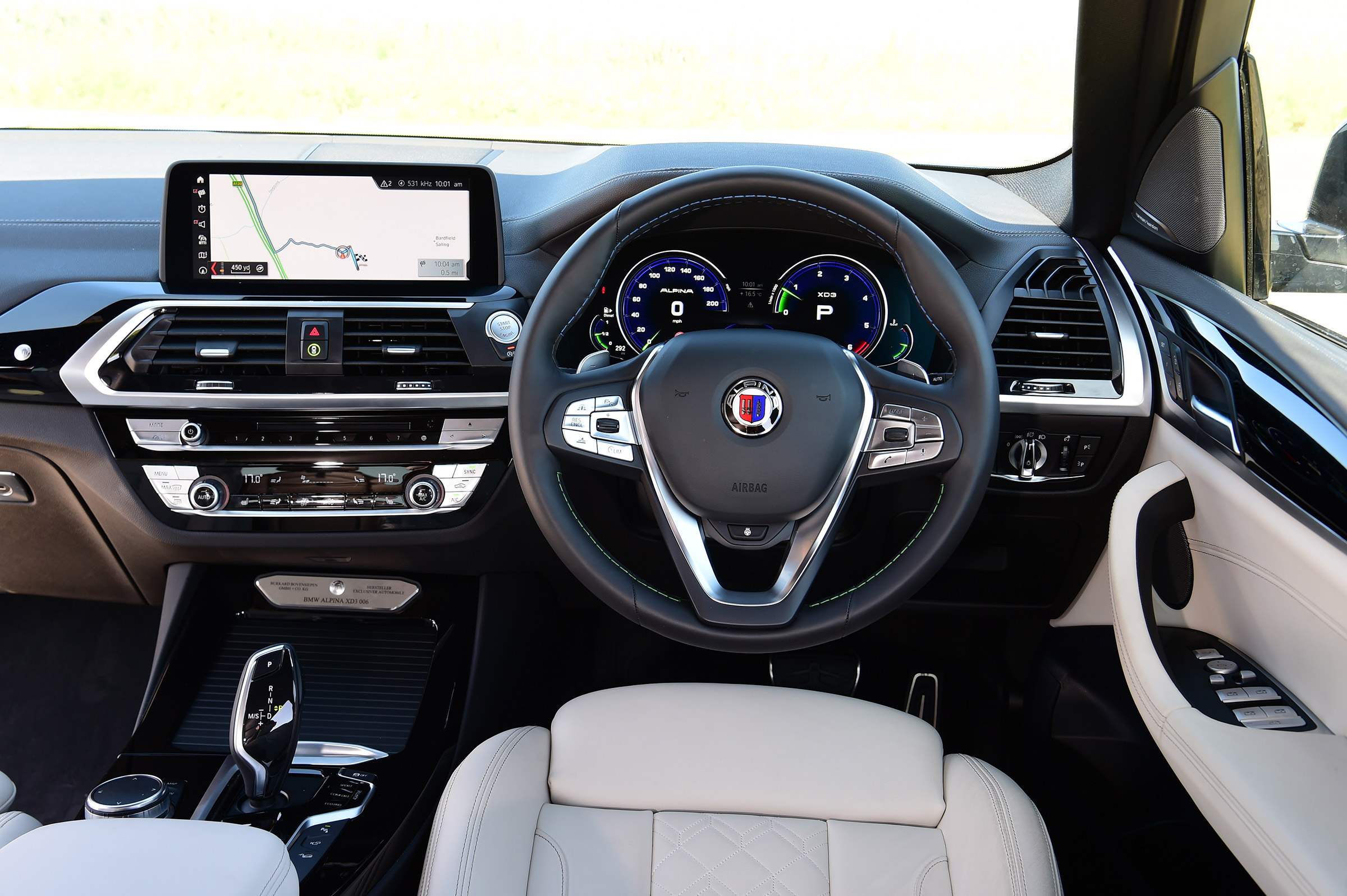 Alpina XD3 - dash