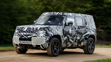Land Rover Defender - front action