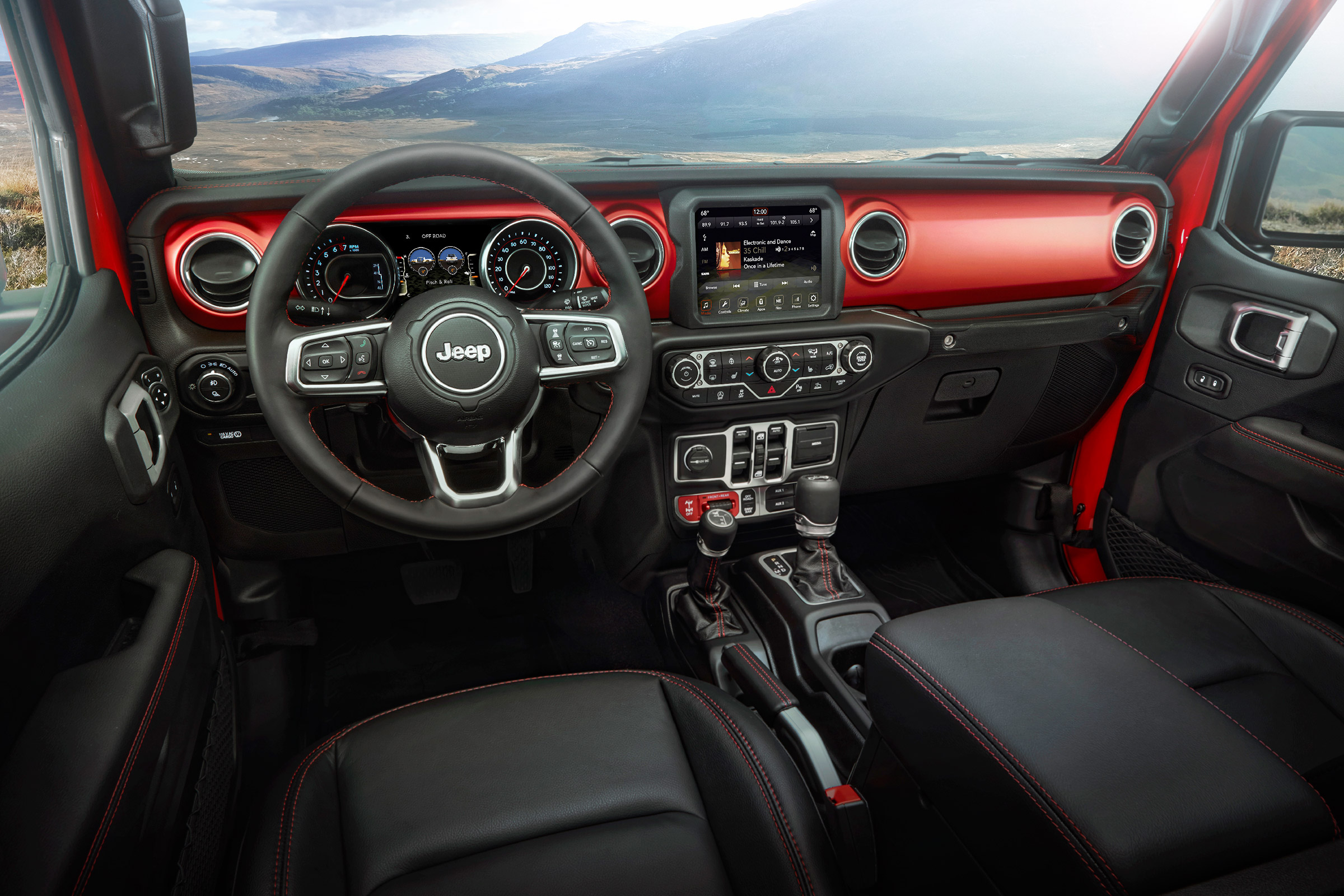 Jeep Gladiator - dash