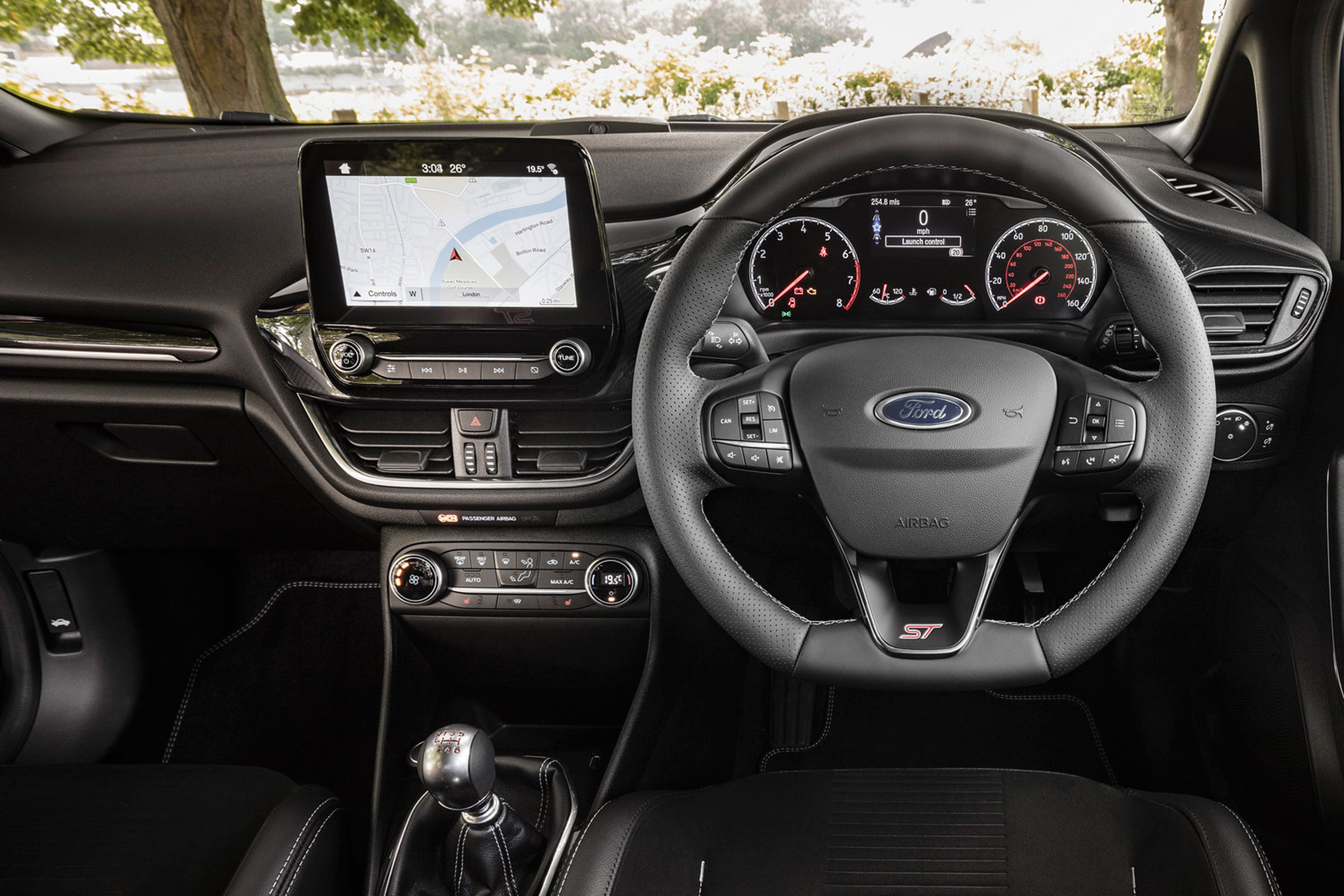 Ford Fiesta ST Performance - dash