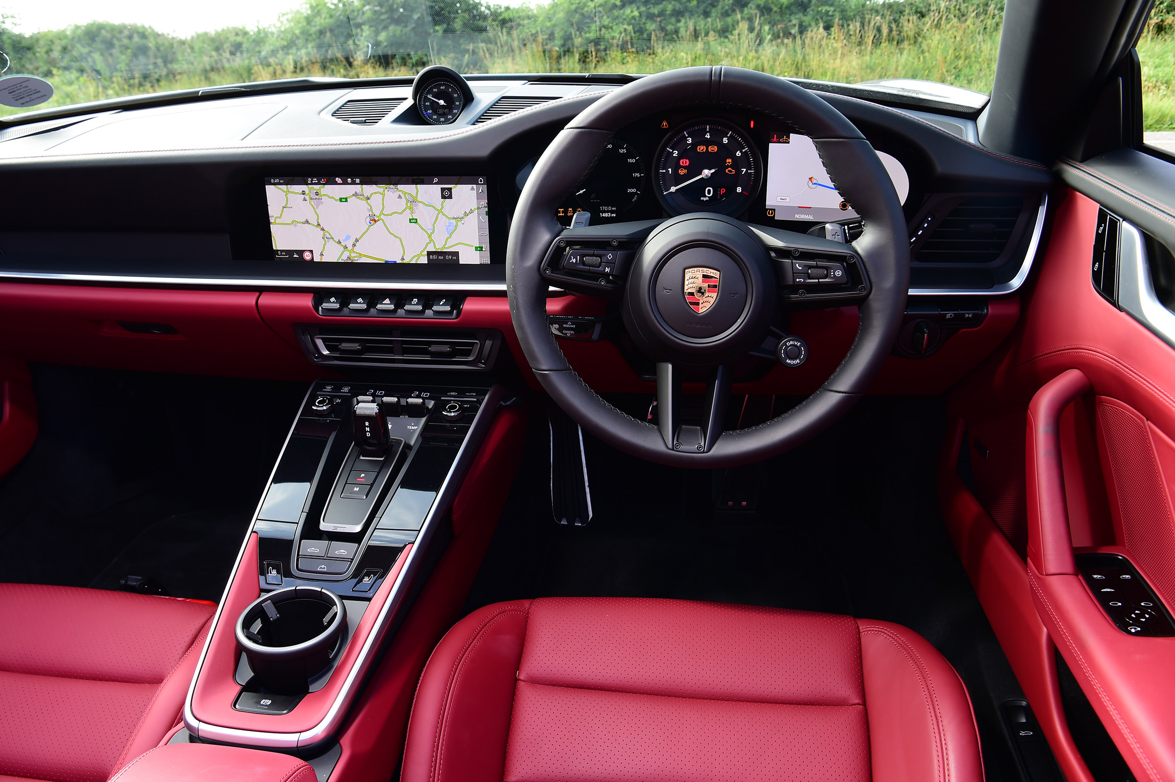 Porsche 911 Cabriolet - dash