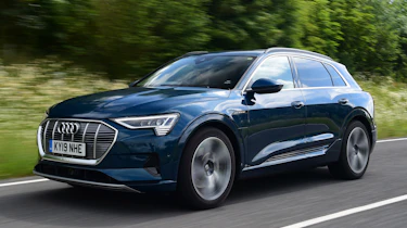 Audi e-tron 55 quattro second report - front action