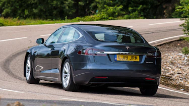 Tesla Model S Long Range - rear cornering