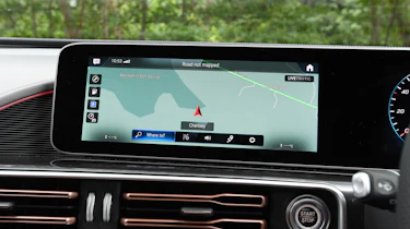 Mercedes EQC - sat-nav
