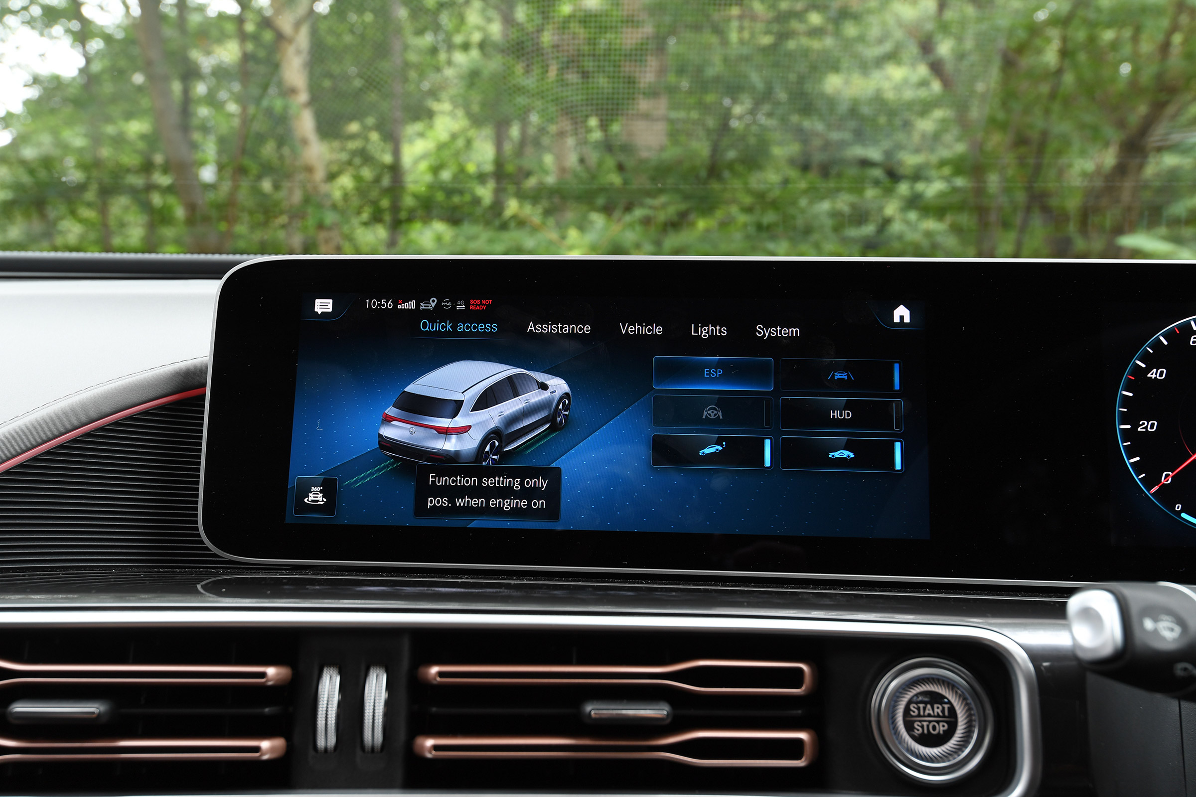 Mercedes EQC - infotainment