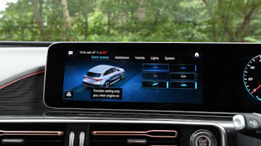 Mercedes EQC - infotainment