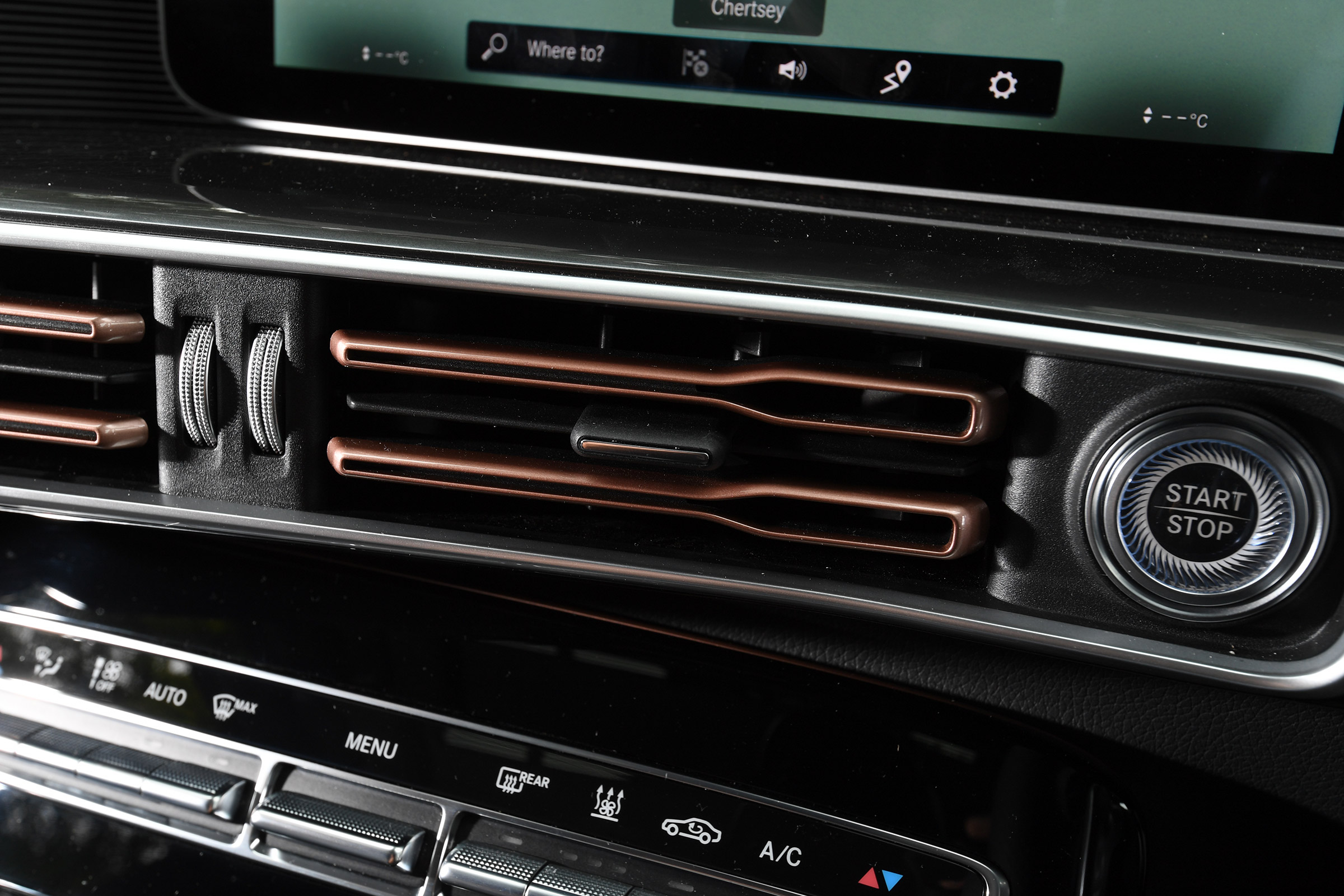 Mercedes EQC - vents