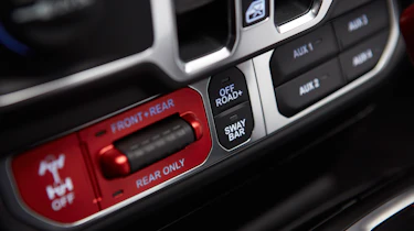 Jeep Gladiator - interior detail
