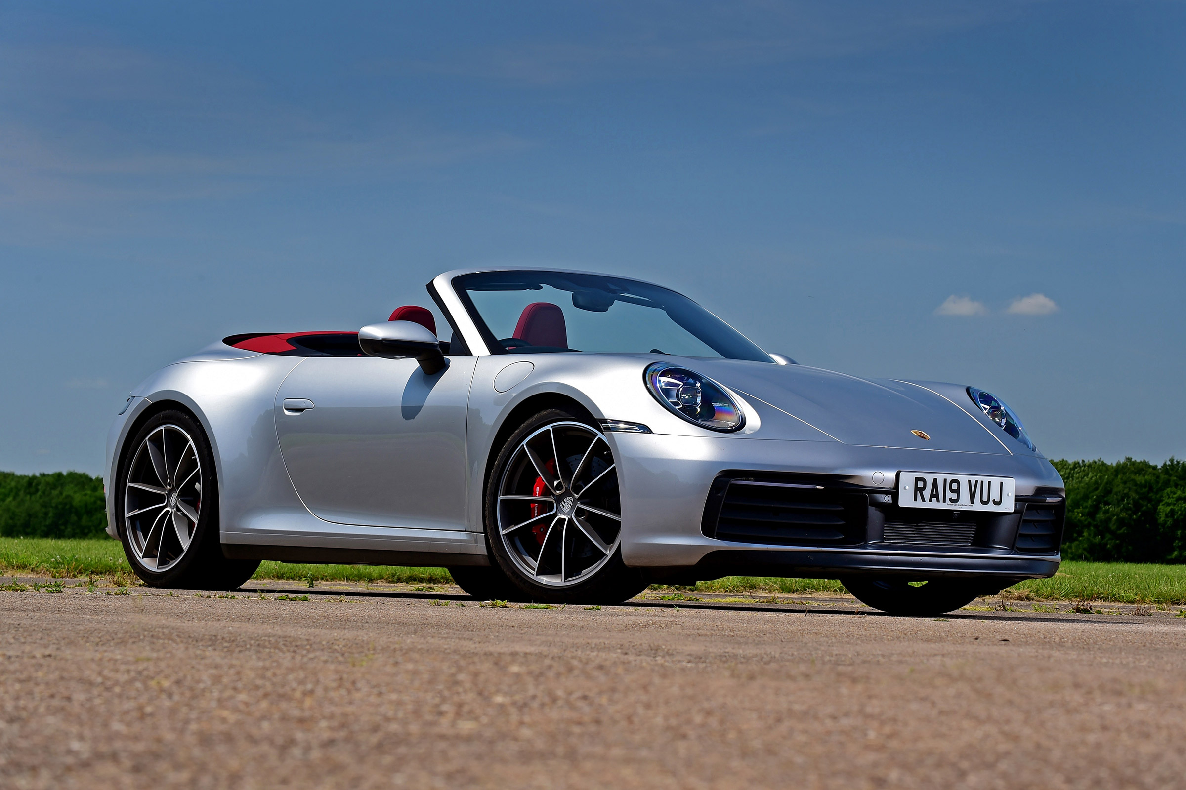 Porsche 911 Cabriolet - front static