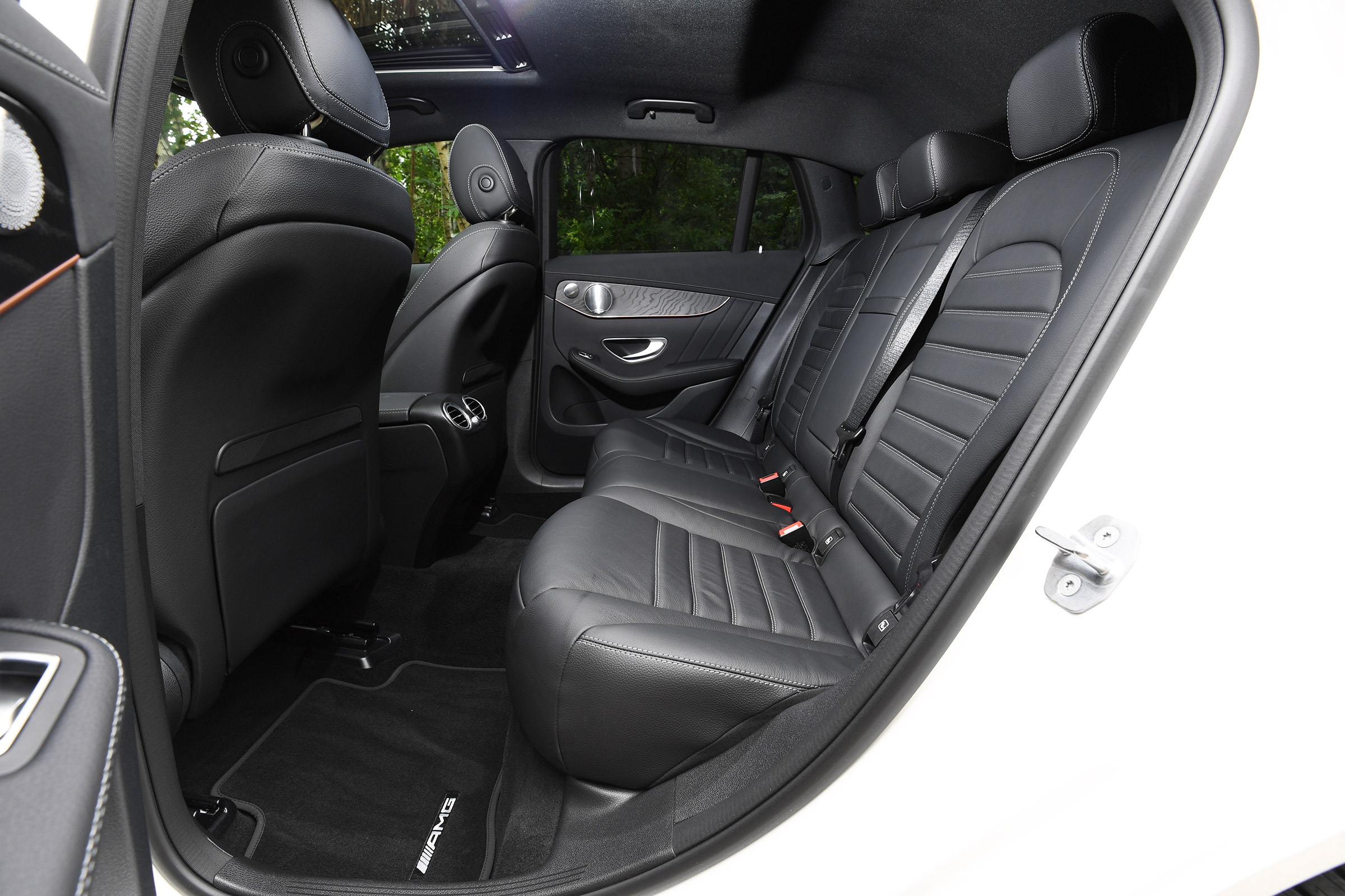 Mercedes EQC - rear seats