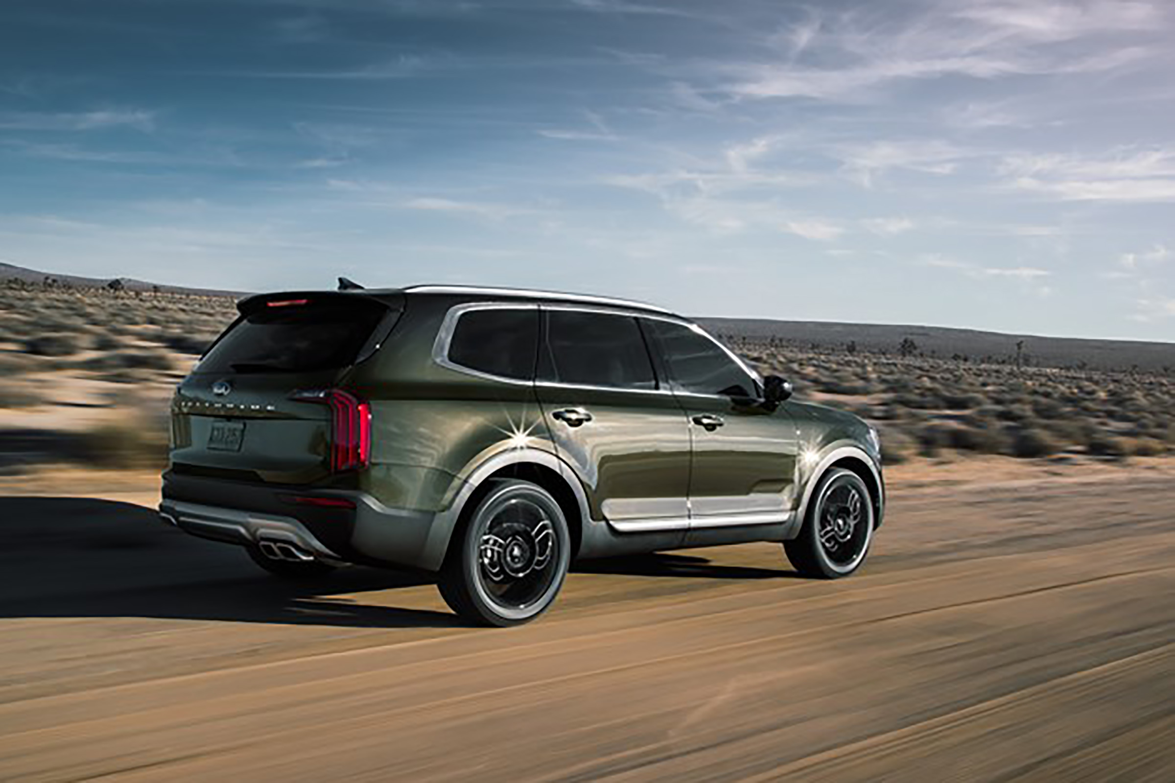 Kia Telluride -rear tracking