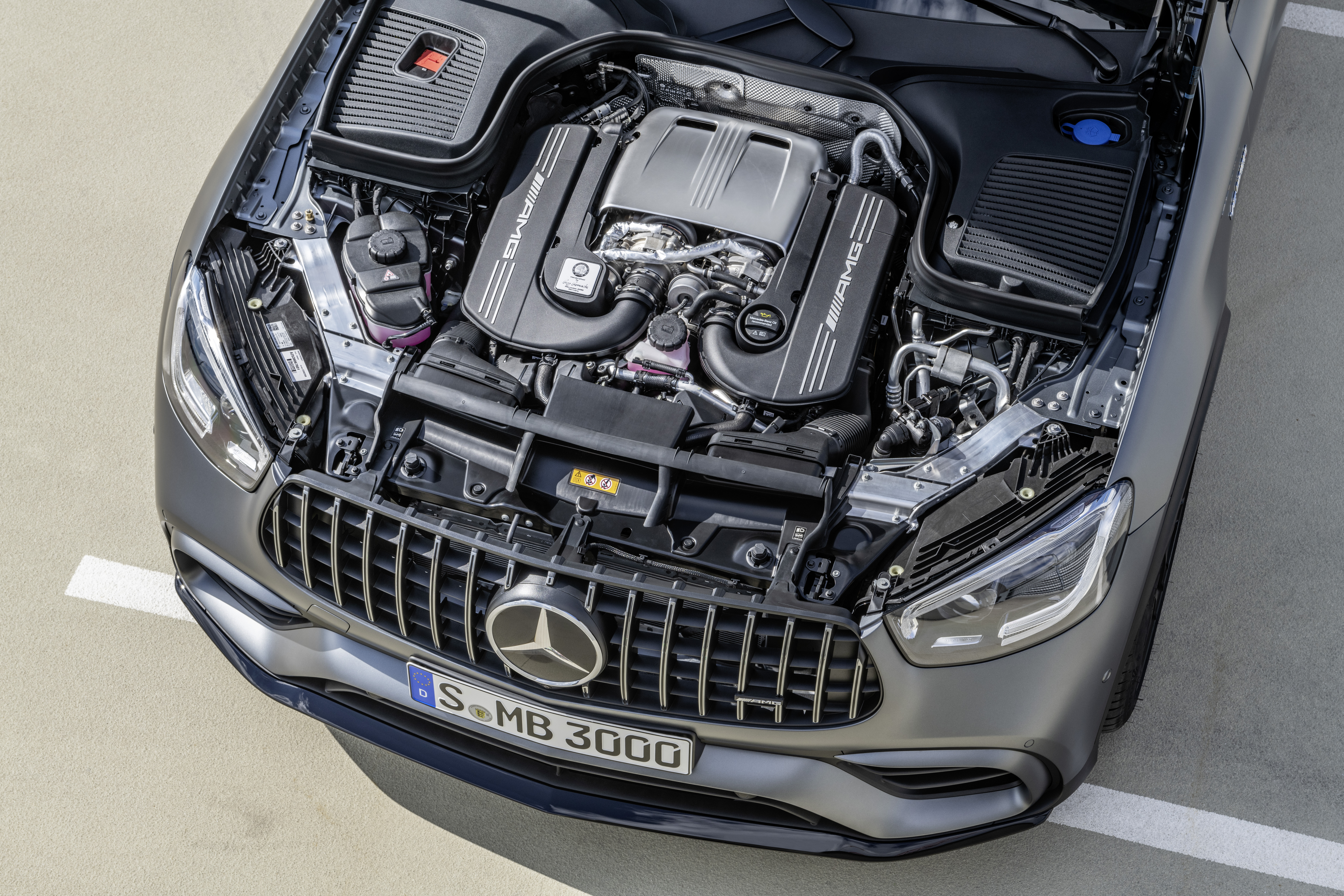 Mercedes-AMG GLC 63 S - engine