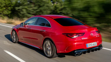 Mercedes-AMG CLA 45 S - rear tracking