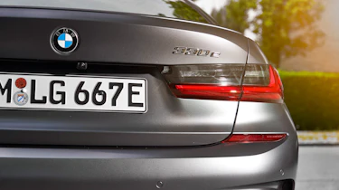 BMW 330e - rear badge