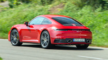 Porsche 911 Carrera - cornering rear