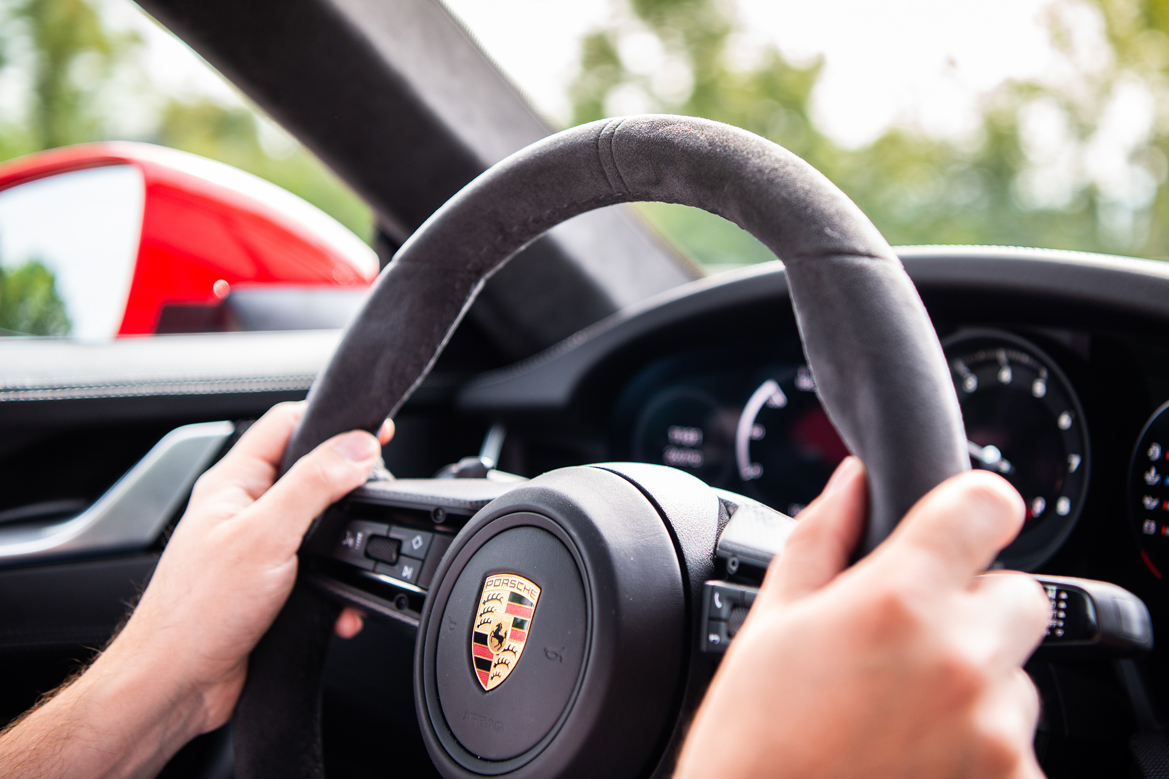 Porsche 911 Carrera - steering