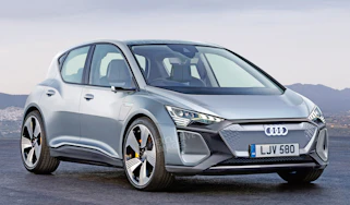 Audi e-tron compact hatch - front