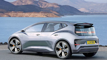 Audi e-tron compact hatch - rear