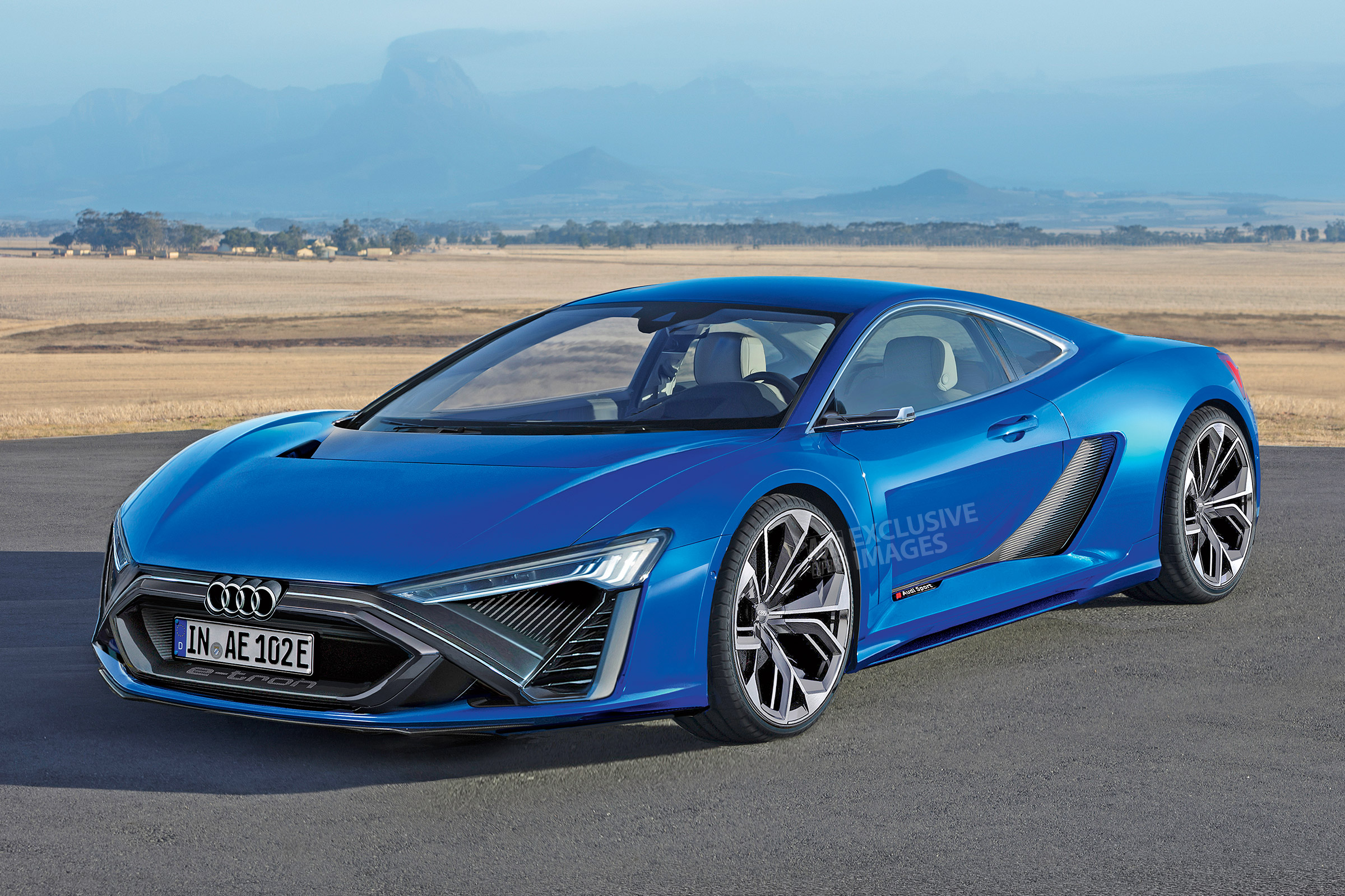Audi RE8 - front