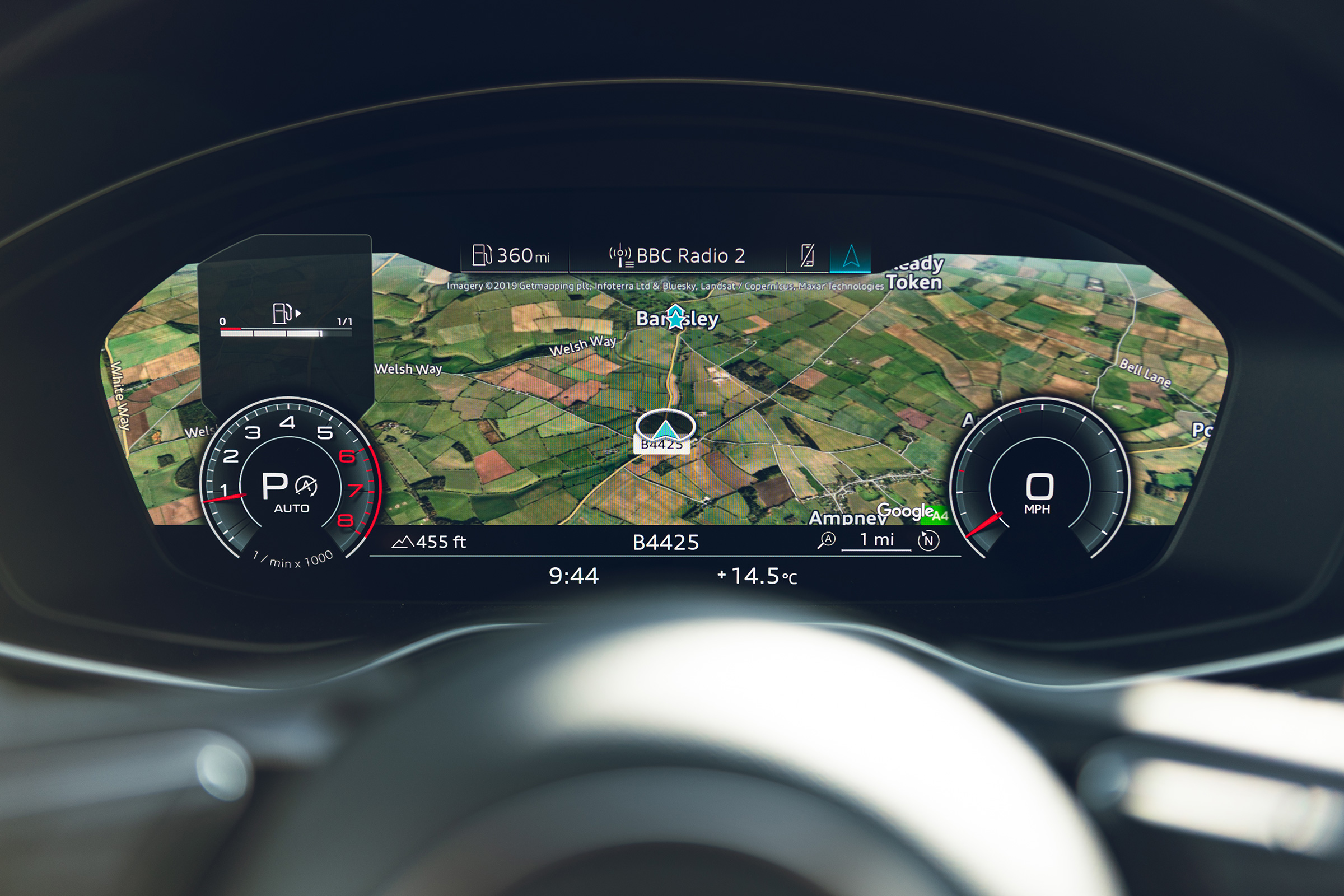 Audi A4 Saloon 35 TFSI S tronic Sport - digital dials