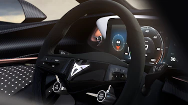 Cupra frankfurt concept interior teaser