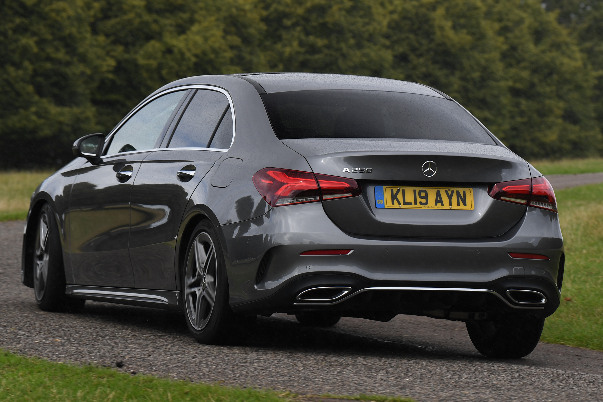 Mercedes A 250 Saloon - rear cornering