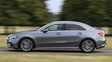 Mercedes A 250 Saloon - side tracking