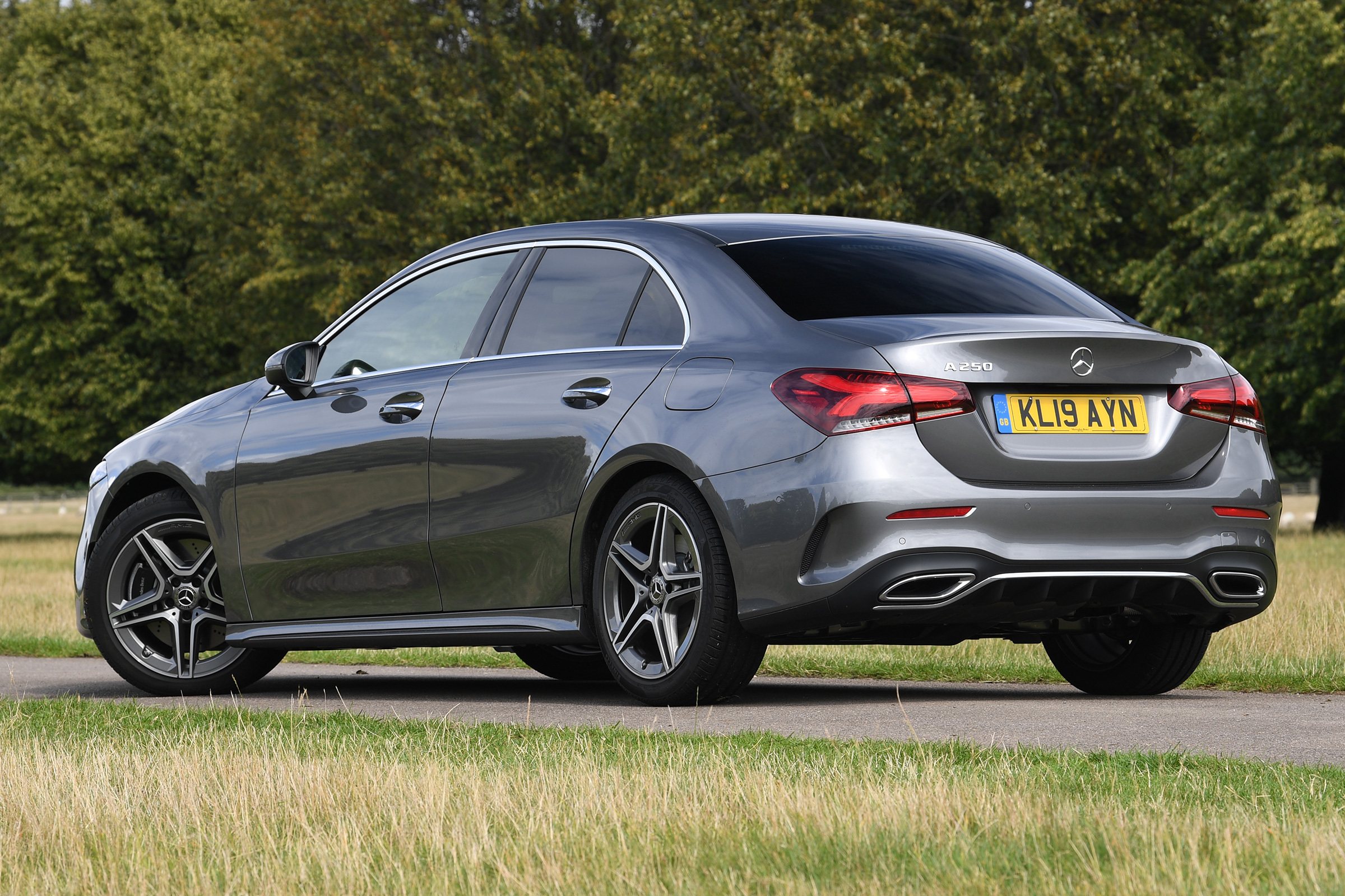 Mercedes A 250 Saloon - rear 3/4 static