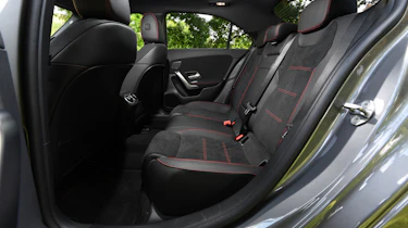 Mercedes A 250 Saloon - rear seats
