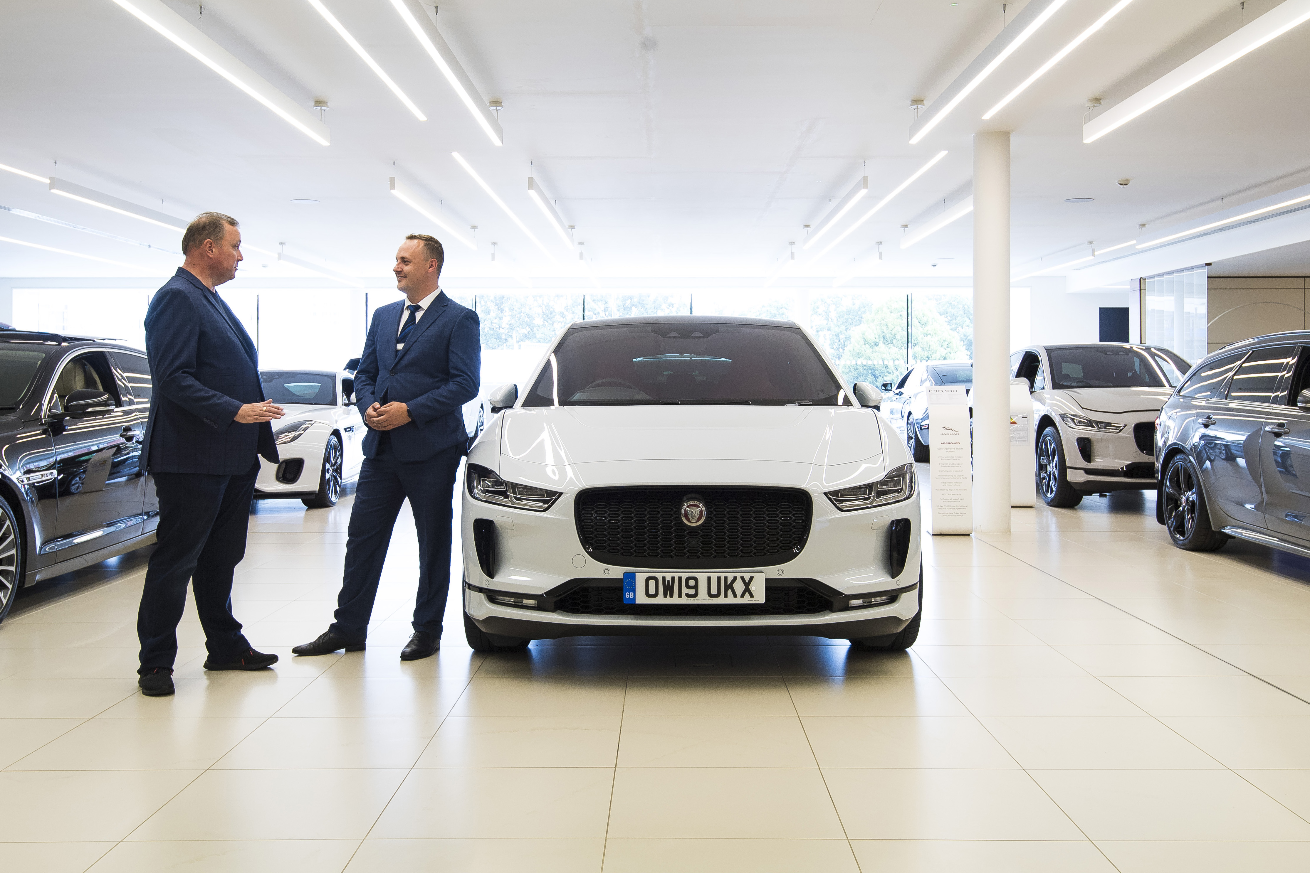 Jaguar I-Pace - front showroom