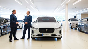 Jaguar I-Pace - front showroom