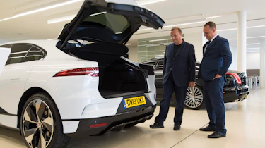 Jaguar I-Pace - boot showroom