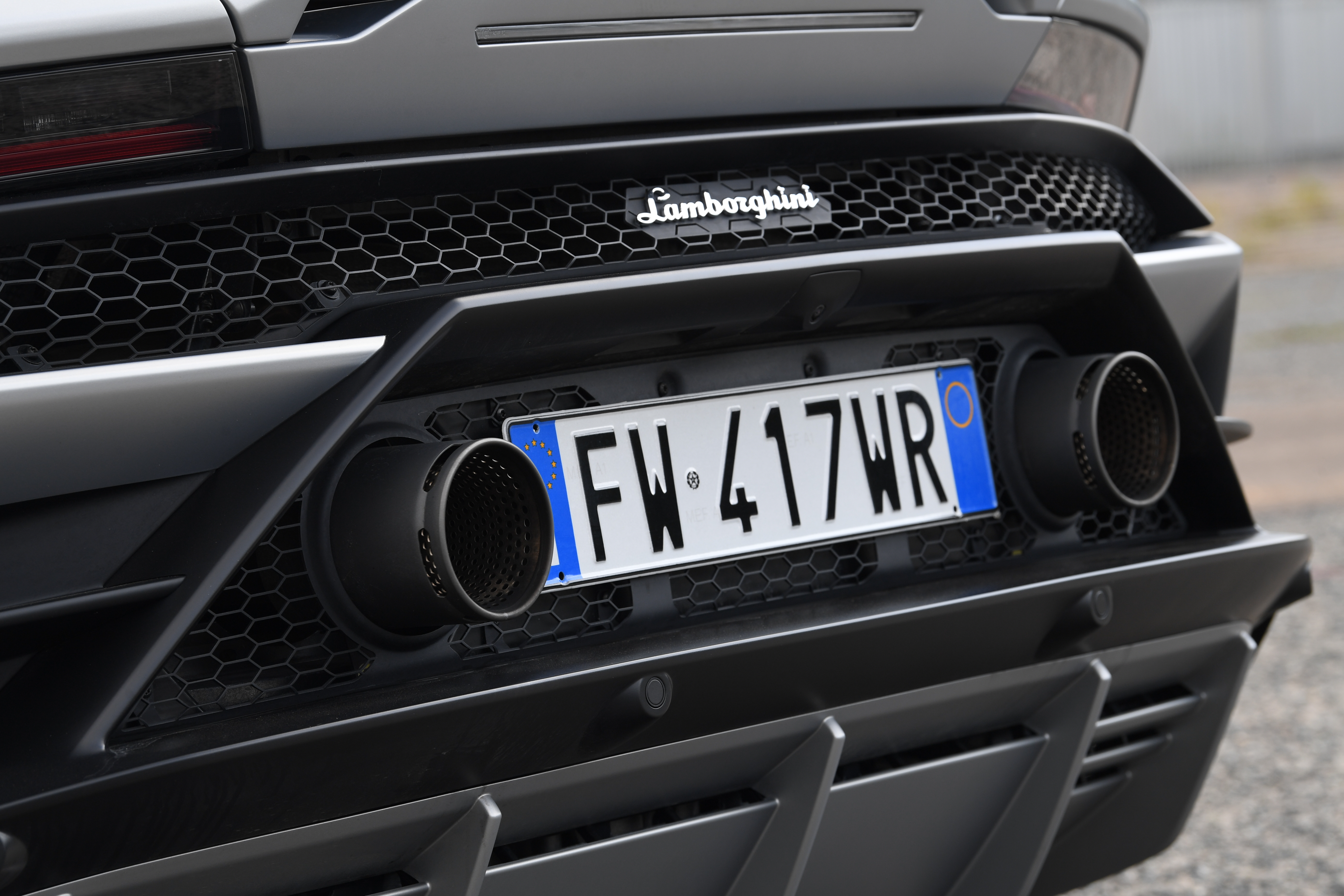 Lamborghini Huracan Evo - exhausts