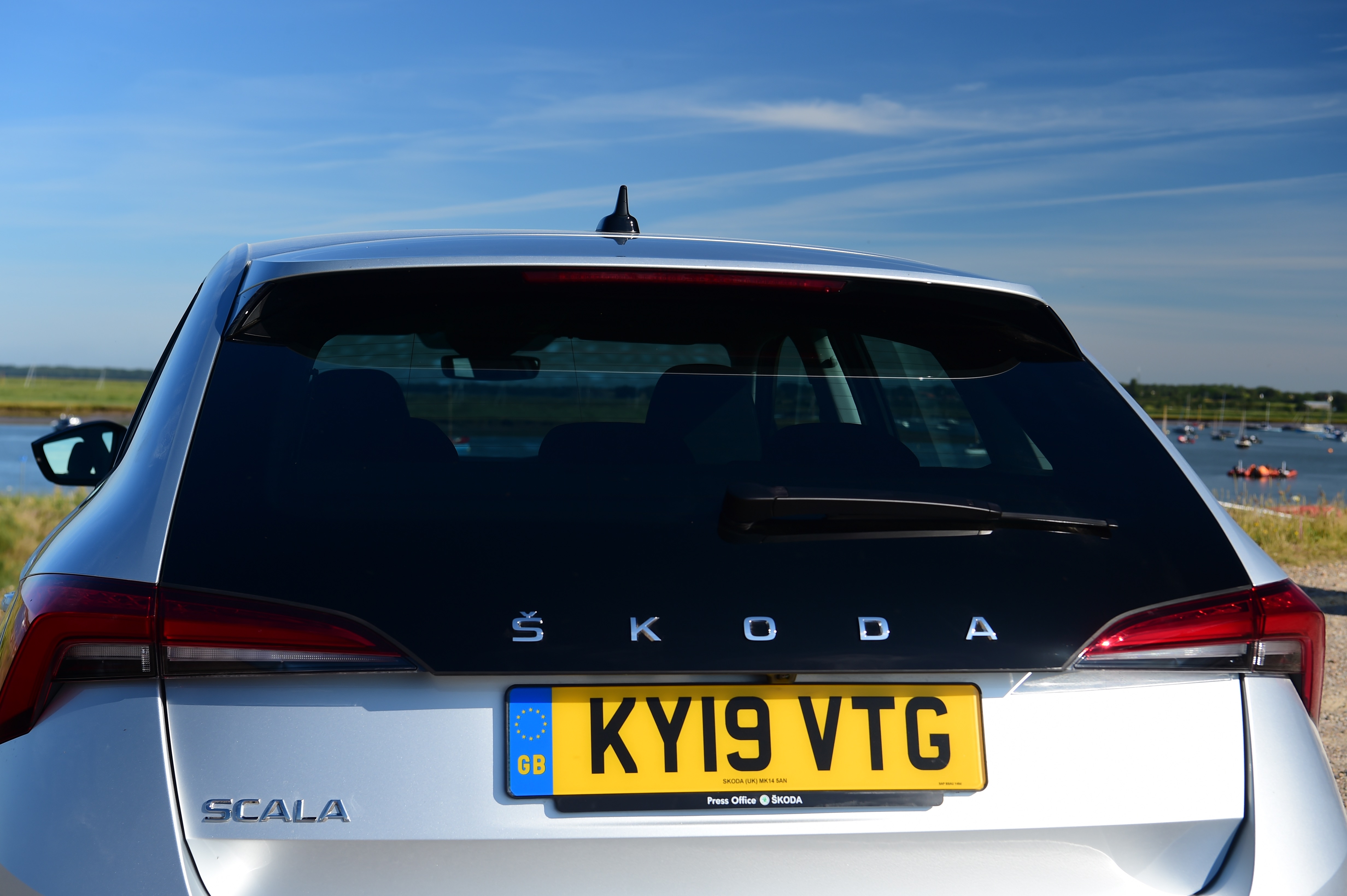Skoda Scala - rear hatch