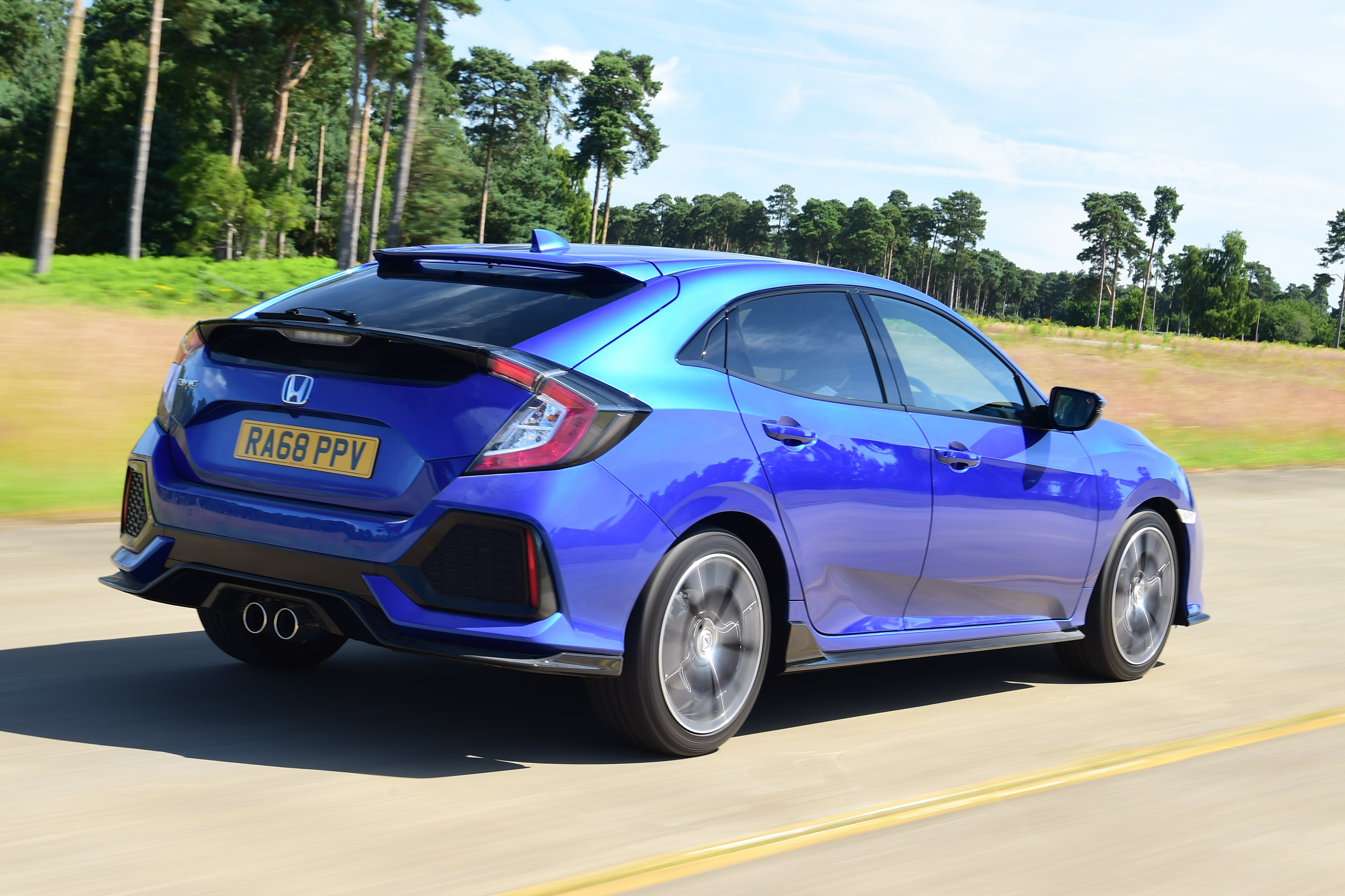 Honda Civic - rear tracking
