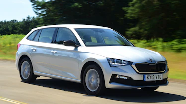 Skoda Scala - front tracking