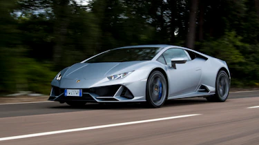 Lamborghini Huracan Evo - front tracking