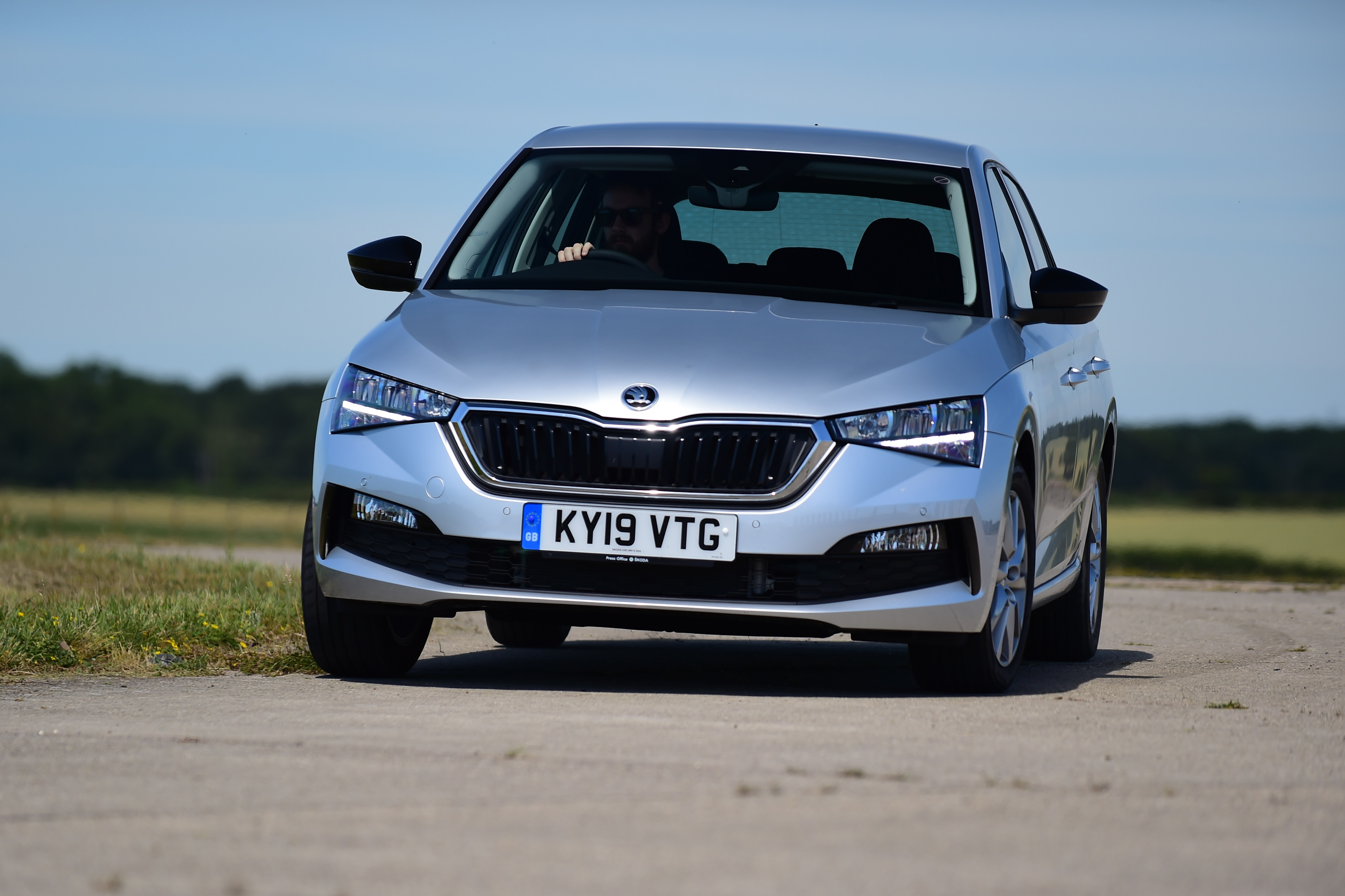 Skoda Scala - front cornering